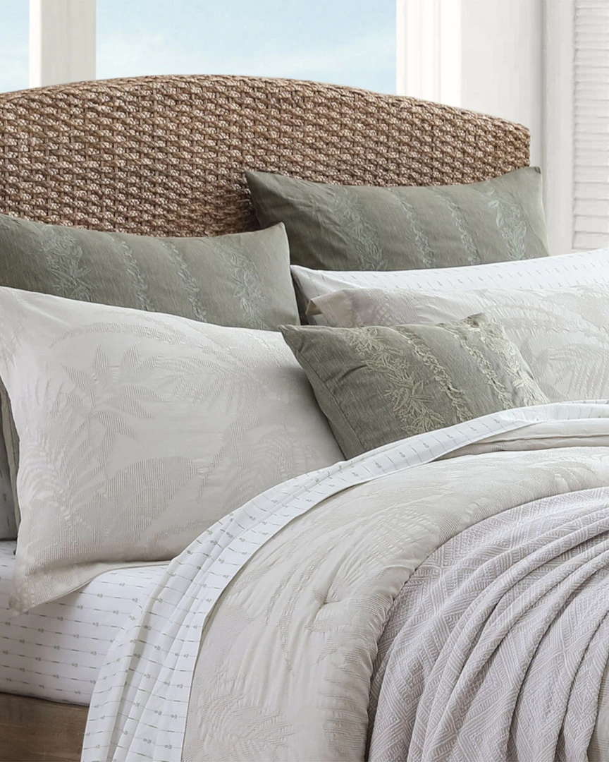 Tommy Bahama Abalone Grey Comforter/Sham Set Home Comforters & Quilts