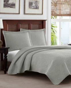 Tommy Bahama Solid Quilt Set Home Comforters & Quilts