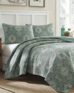 Tommy Bahama Turtle Cove Quilt Set Home Comforters & Quilts