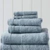 Tommy Bahama Island Retreat 6Pc Tranquil Blue Towel Set Home Bath Towels