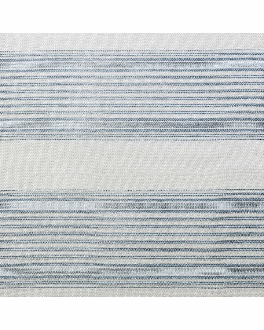 Tommy Bahama Island Stripe Blue Shower Curtain Home Soap & Lotion Dispensers - Image 3