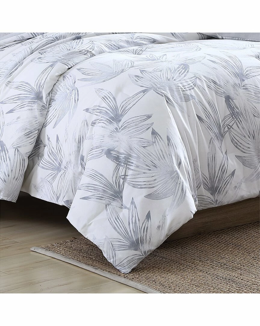 Tommy Bahama Kayo 5Pc Grey Comforter Set Home Comforters & Quilts - Image 4