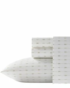 Tommy Bahama Pineapple Pinstripe Sheet Set Home Sheets