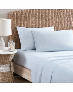 Tommy Bahama Amoastripe 100% Cotton Percale Sheet Set Home Sheets