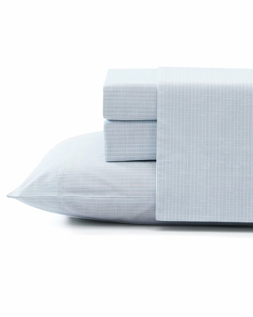 Tommy Bahama Amoastripe 100% Cotton Percale Sheet Set Home Sheets - Image 2