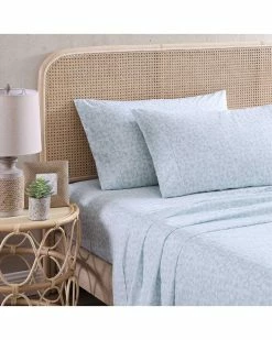 Tommy Bahama Koya Bay 100% Cotton Percale Sheet Set Home Sheets