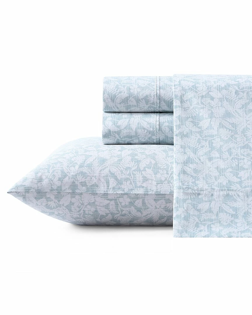 Tommy Bahama Koya Bay 100% Cotton Percale Sheet Set Home Sheets - Image 2