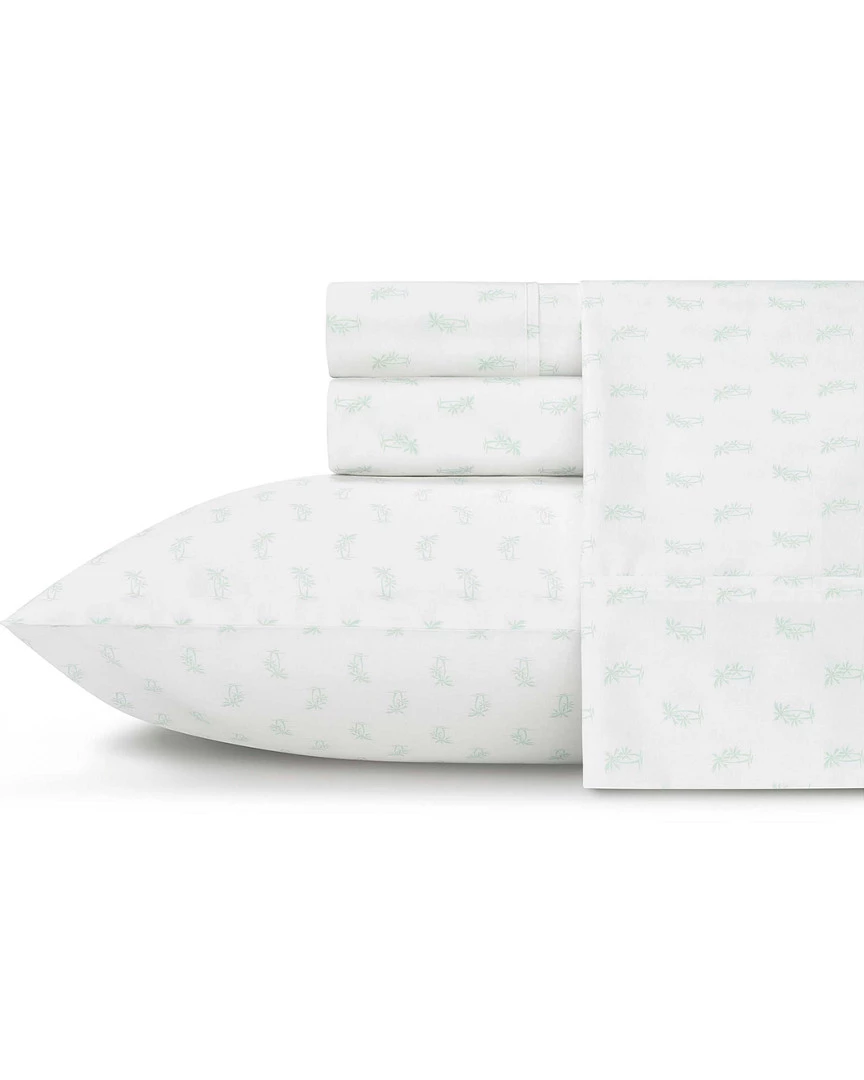 Tommy Bahama Twin Palm Green Sheet Set Home Sheets