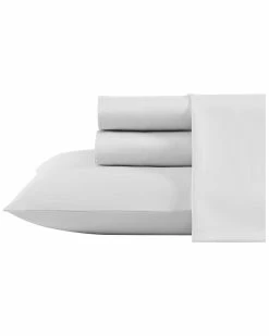 Tommy Bahama Island Retreat Solid 4Pc Grey Sheet Set Home Sheets