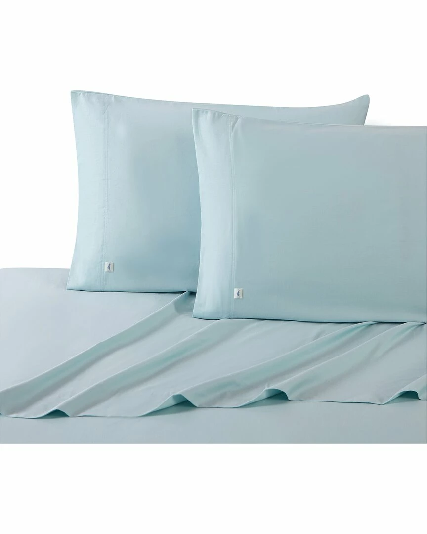 Tommy Bahama Island Retreat Solid 4Pc Waterfall Sheet Set Home Sheets - Image 3