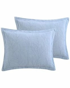 Tommy Bahama Solid Costa Sera 2Pc Ocean Sham Home Pillowcases & Shams