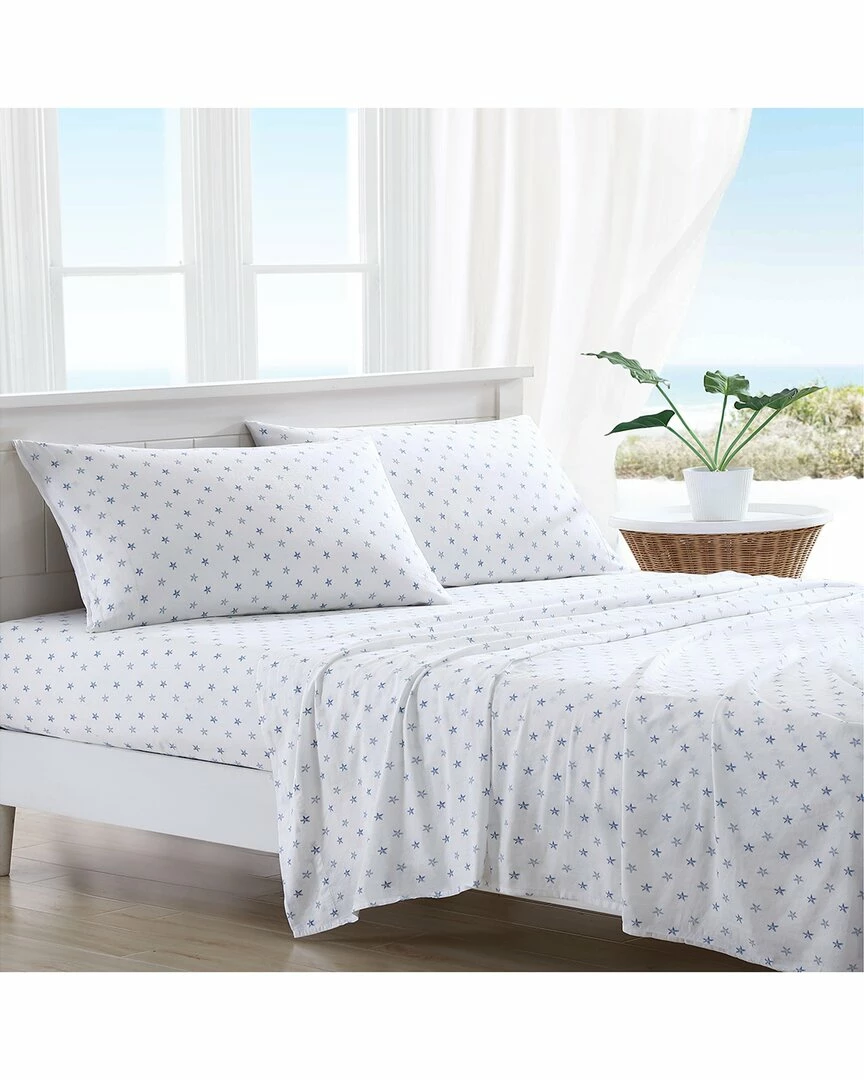 Tommy Bahama Starfish Treasure 4Pc Ocean Sheet Set Home Sheets