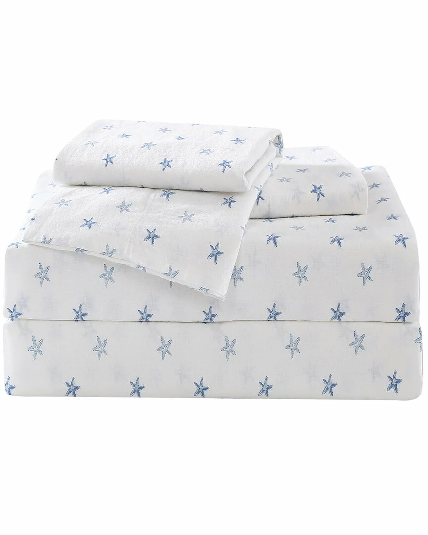 Tommy Bahama Starfish Treasure 4Pc Ocean Sheet Set Home Sheets - Image 2